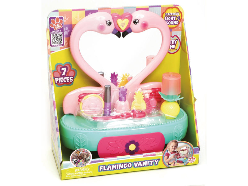 Zoo Troop Flamingo Vanity Set