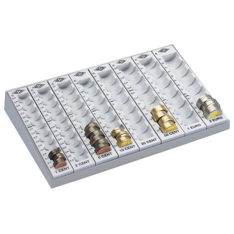 WEDO Zählbrett lichtgrau 27,9 x 18,8 x 4,8 cm