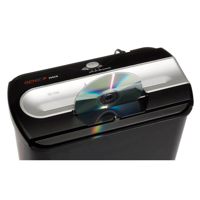 GENIE Genie 255cd Aktenvernichter mit Streifenschnitt