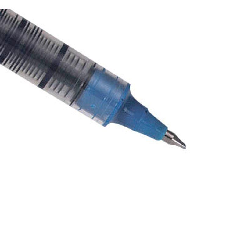 uni-ball eye micro UB-150 Tintenroller silber 0,2 mm, Schreibfarbe: blau, 12 St.