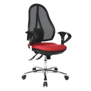Topstar Bürostuhl Open Point SY Deluxe, OP290U G21 rot, schwarz