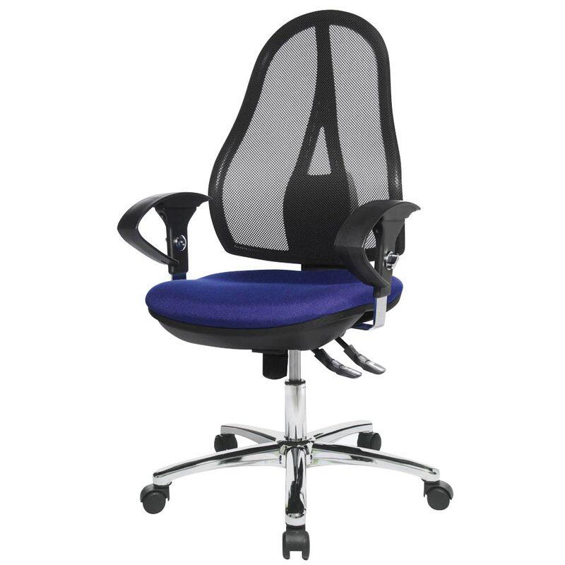 Topstar Bürostuhl Open Point SY Deluxe, OP290U G26 blau, schwarz