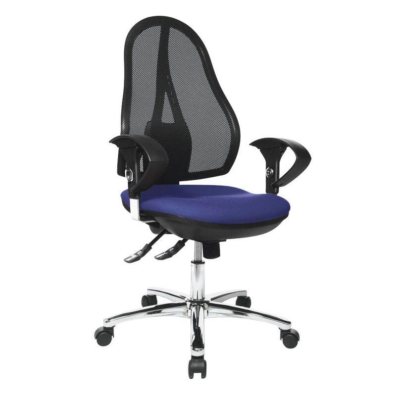 Topstar Bürostuhl Open Point SY Deluxe, OP290U G26 blau, schwarz