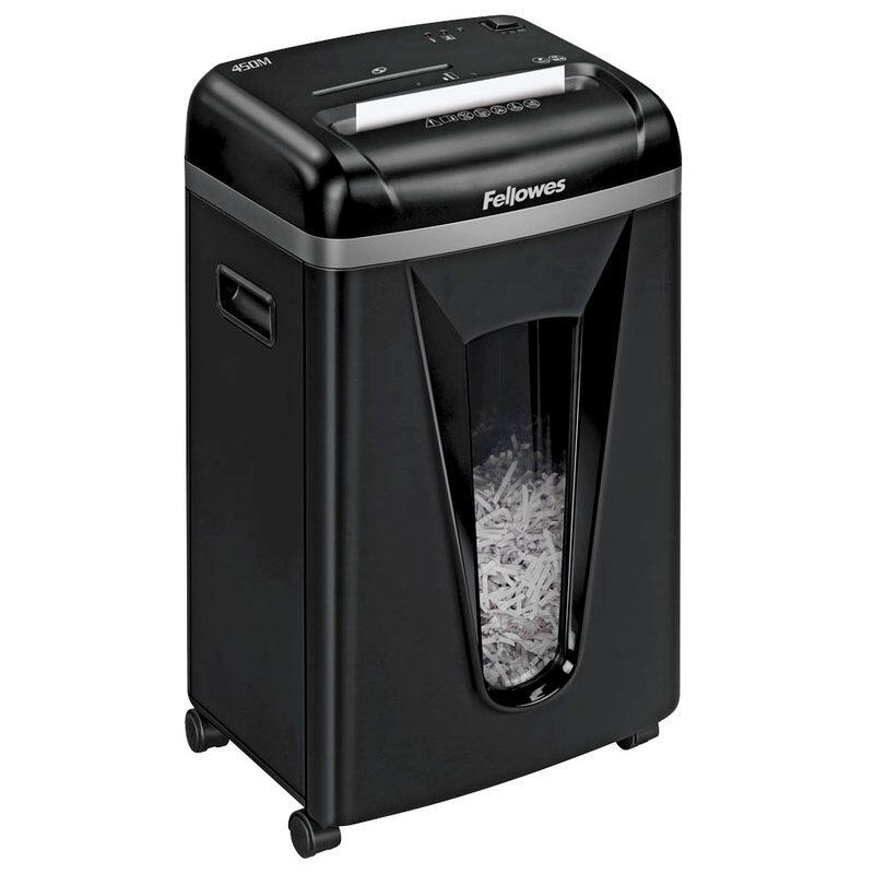 Fellowes Powershred 450M Aktenvernichter mit Partikelschnitt