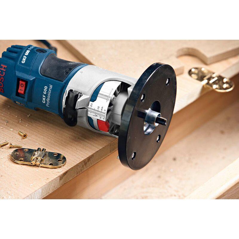 BOSCH Professional Kantenfräse GKF 600 + Koffer