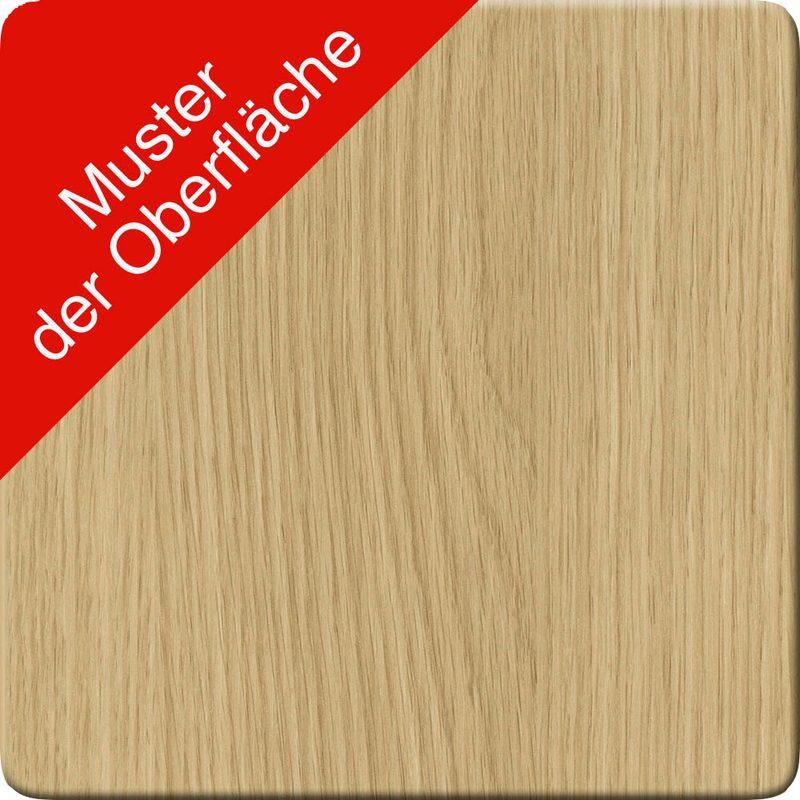 HAMMERBACHER XBHM2E höhenverstellbarer Schreibtisch 65,0 - 130,0 cm - elektrisch eiche / weiß