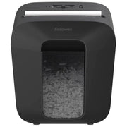 Fellowes Powershred LX25 Aktenvernichter mit Partikelschnitt bis 6 Blatt schwarz
