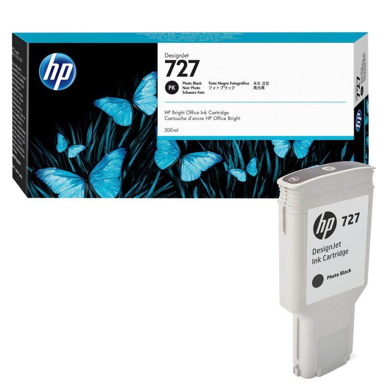 HP Original 727 Druckerpatrone - fotoschwarz (F9J79A)