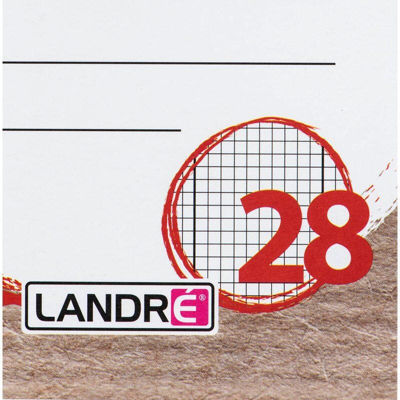 LANDRß® Collegeblock Recycling Lineatur 28 kariert DIN A4 Innen- und Außenrand