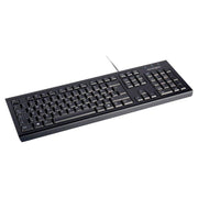 Kensington ValuKeyboard Tastatur kabelgebunden schwarz