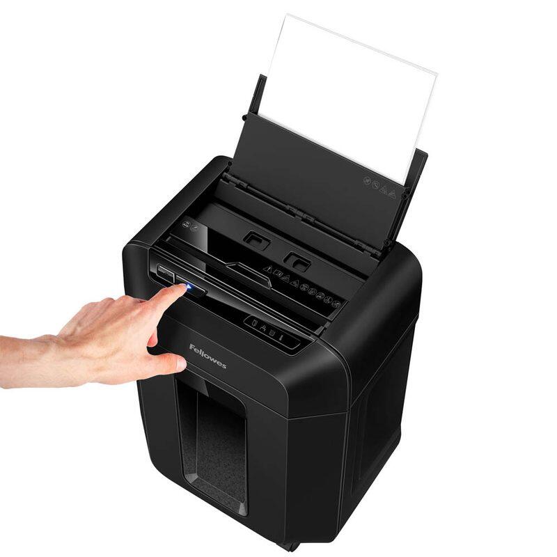 Fellowes Automax 90M Aktenvernichter mit Partikelschnitt