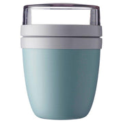 MEPAL Lunchpot Ellipse Speisebehälter 10.7 cm 500 + 200 ml grün