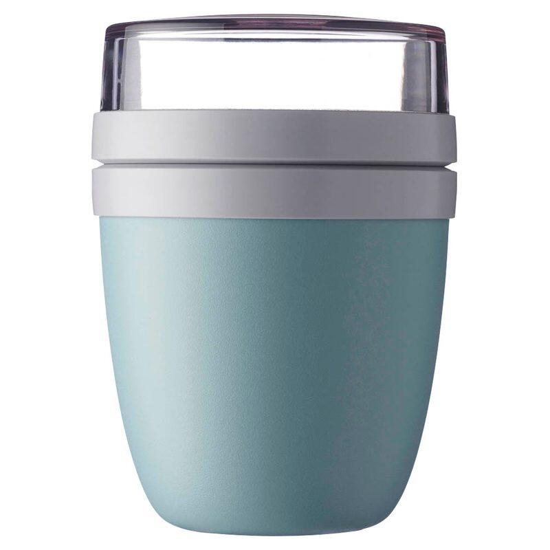 MEPAL Lunchpot Ellipse Speisebehälter 10.7 cm 500 + 200 ml grün