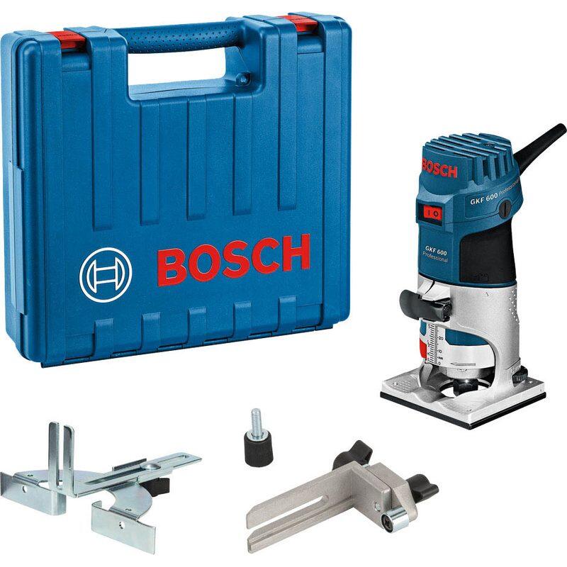 BOSCH Professional Kantenfräse GKF 600 + Koffer