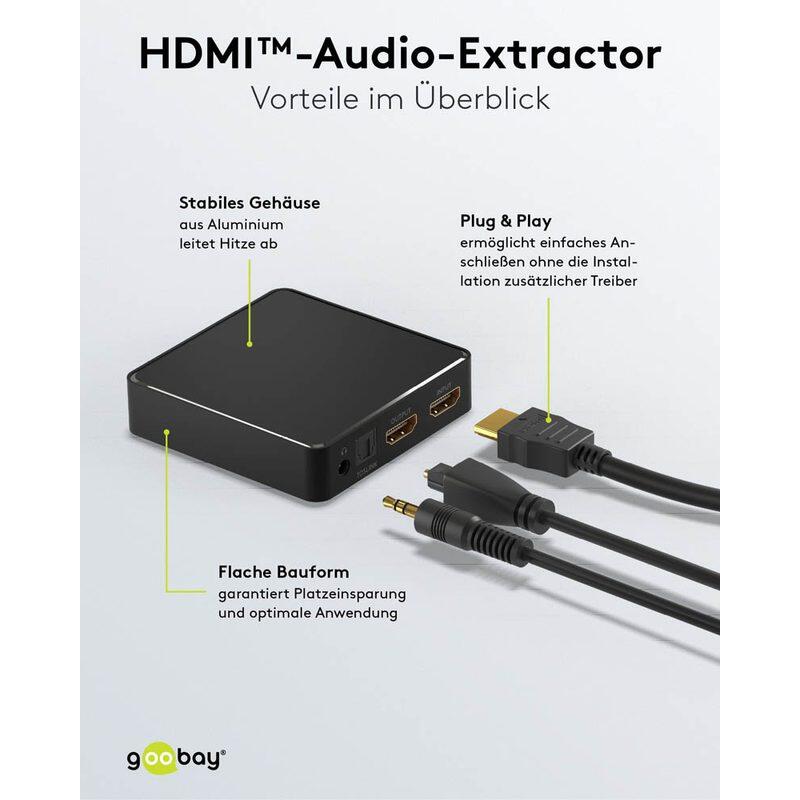 Goobay HDMI Audio-Extractor