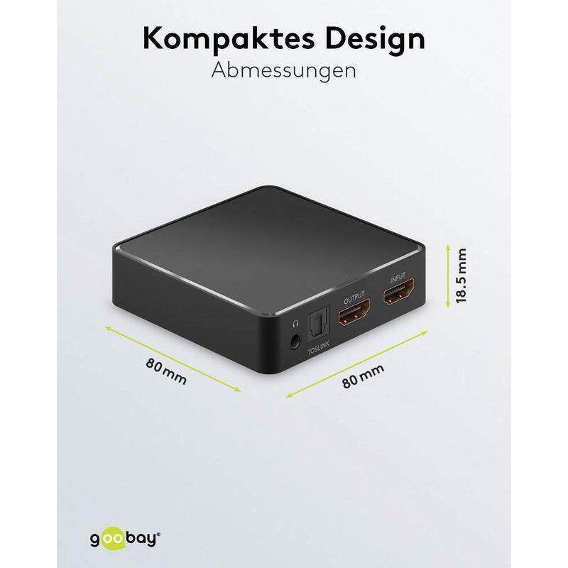 Goobay HDMI Audio-Extractor