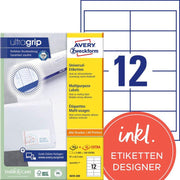 AVERY Zweckform Etiketten 3659-200 weiß 97,0 x 42,3 mm