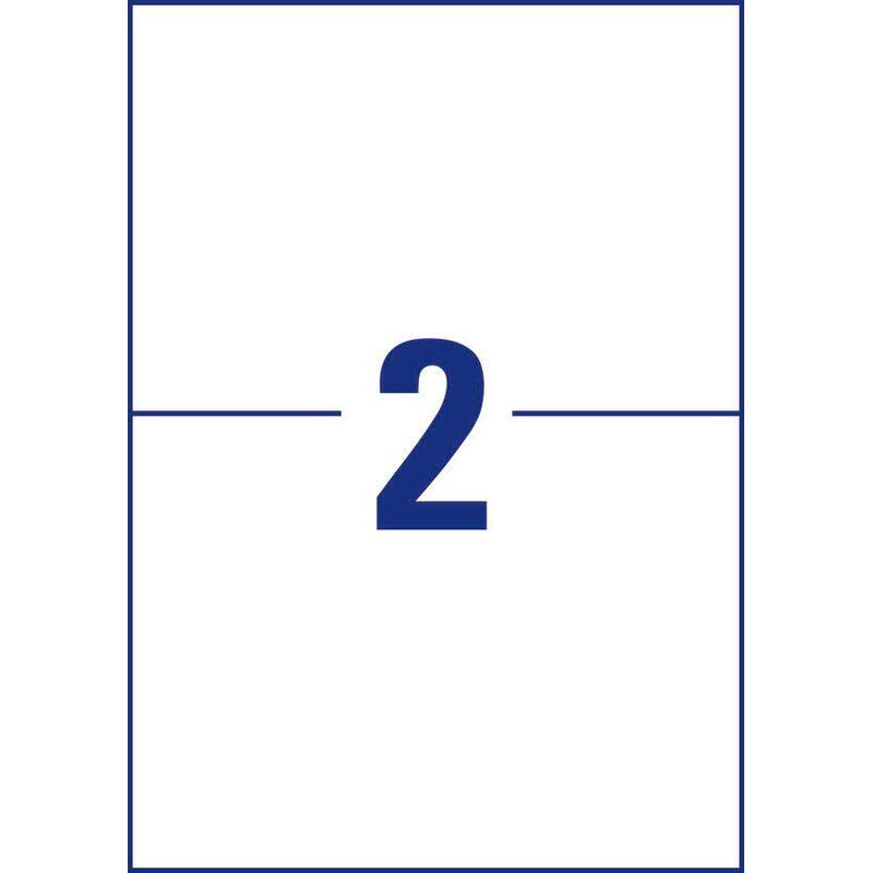 AVERY Zweckform Etiketten 6176 weiß 210,0 x 148,0 mm