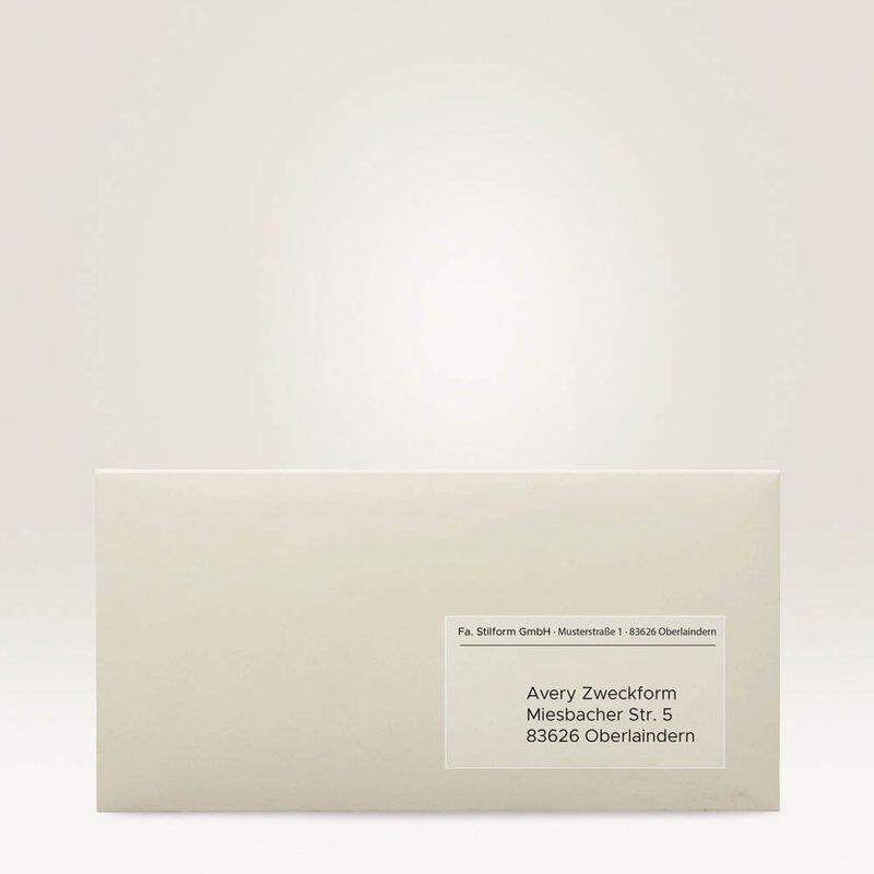 AVERY Zweckform Etiketten L7551-25 weiß 38,1 x 21,2 mm