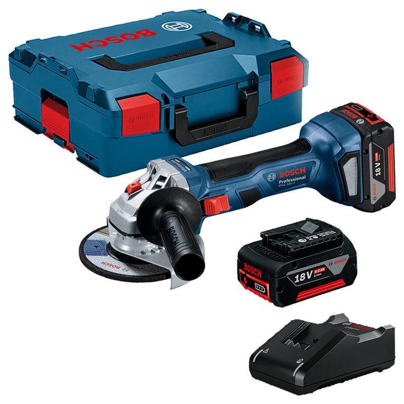 BOSCH Professional Akku-Winkelschleifer-Set 06019H9005