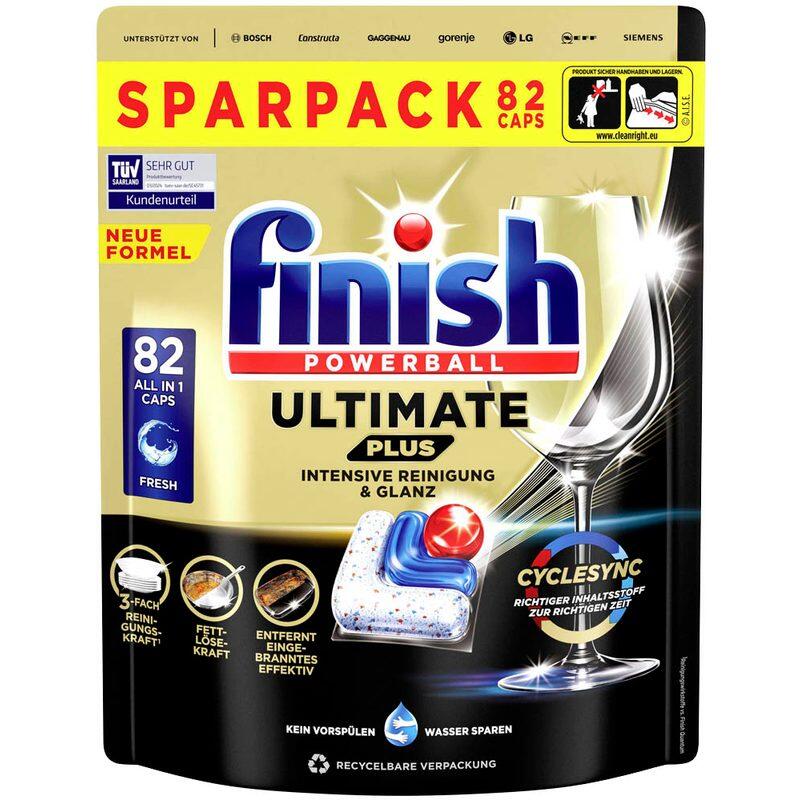 Calgonit finish Spülmaschinentabs POWERBALL ULTIMATE PLUS 82 St.