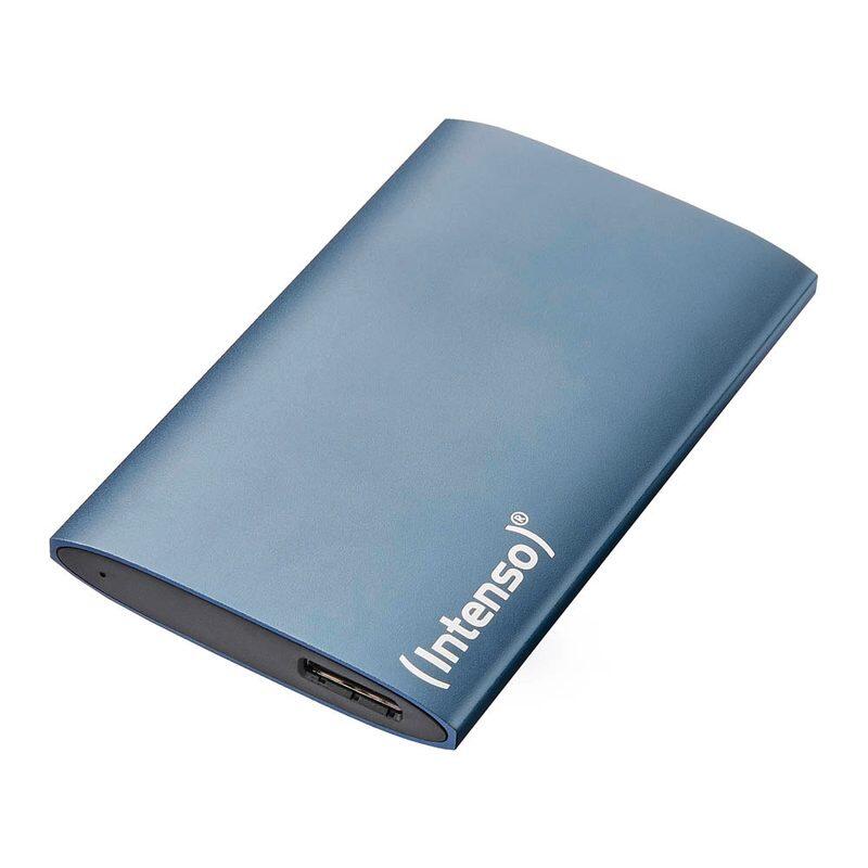 Intenso externe SSD PREMIUM 2TB, USB 3.2 Gen 1x1 Alu blau