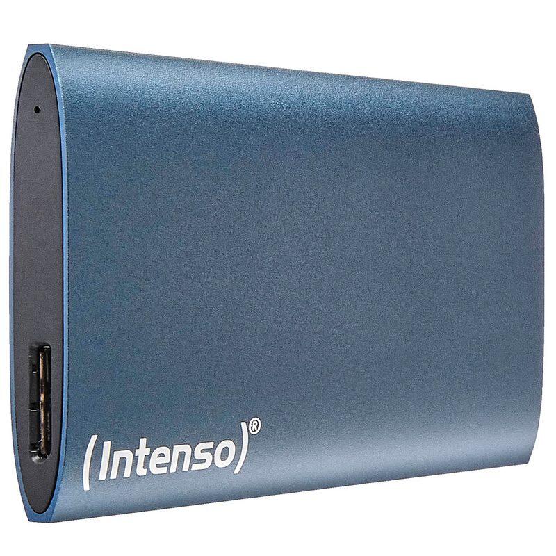 Intenso externe SSD PREMIUM 2TB, USB 3.2 Gen 1x1 Alu blau