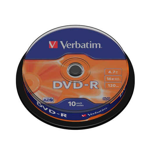 Verbatim DVD-R 4,7GB 16x 10er Spindel