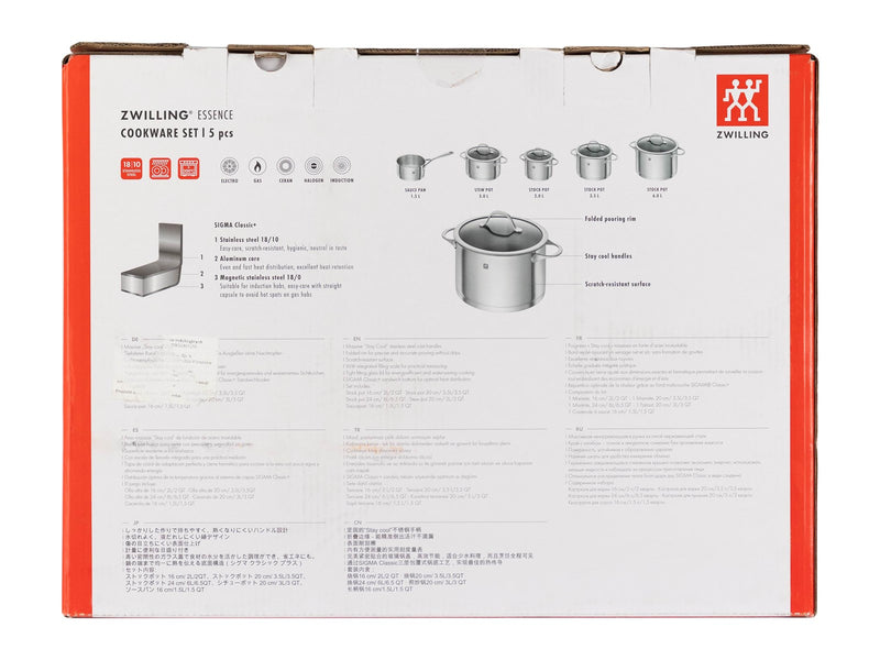 Zwilling Essence cookware set - 5 items