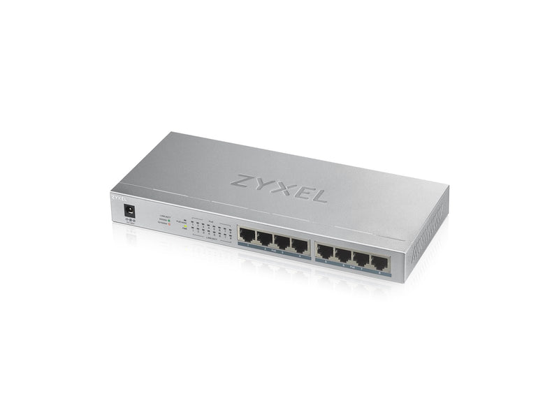 ZyXEL GS1008HP 8-Port GbE Unmanaged PoE+ (60W) Switch