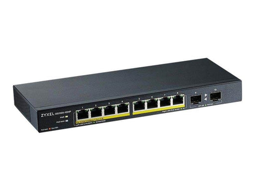ZyXEL GS1100-10HP 8-port GbE Unmanaged Switch + 2x Gigabit SFP