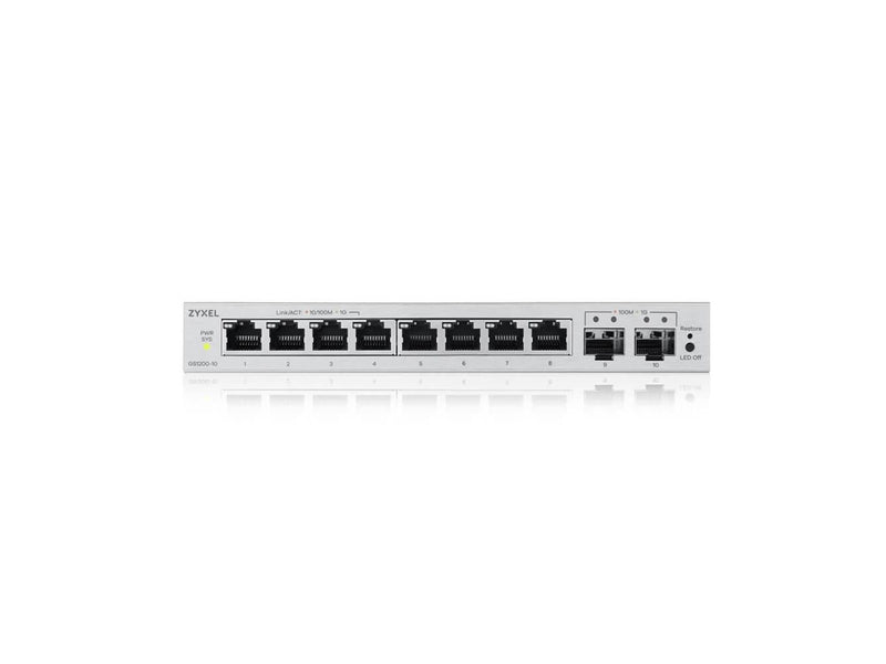 ZyXEL GS1200v3 8-Port Web Managed Gigabit Switch