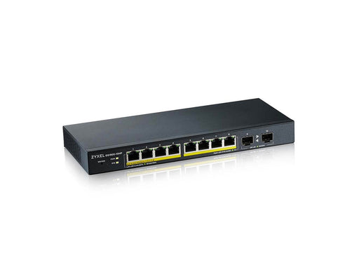 ZyXEL GS1900-10HP 8-port GbE Smart Managed PoE Switch with GbE Uplink