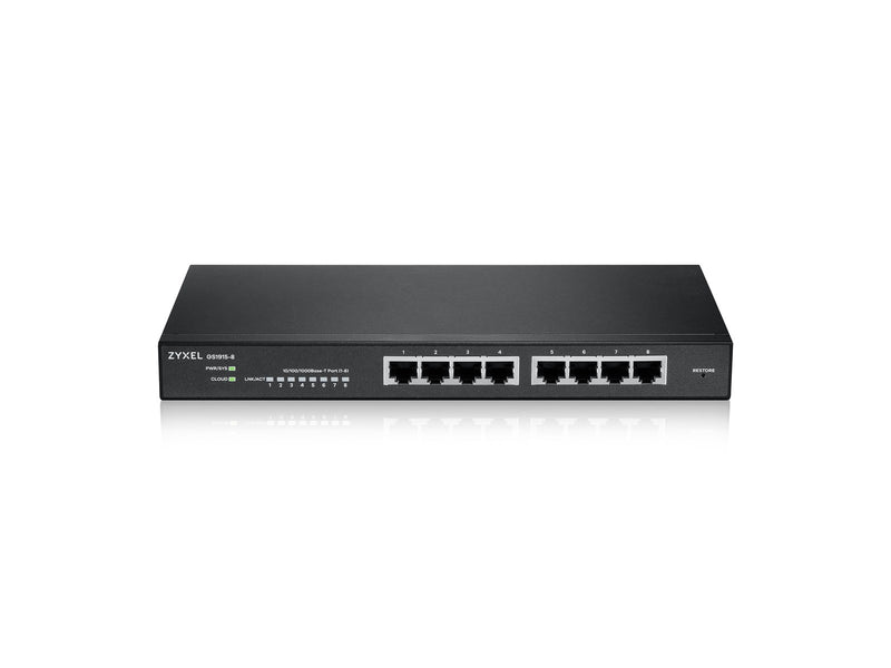 ZyXEL GS1915-8 8-Port GbE Smart Managed Switch