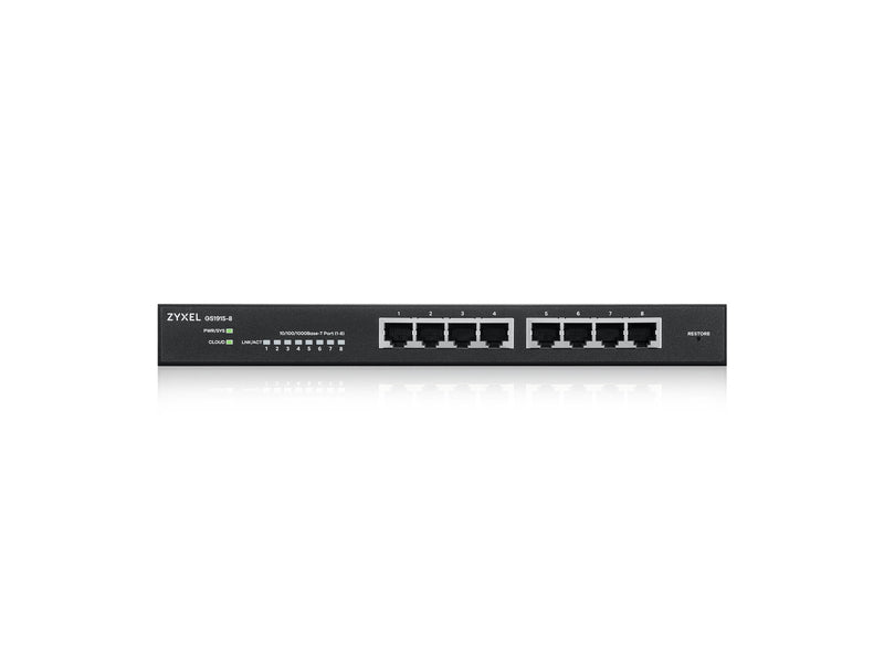 ZyXEL GS1915-8 8-Port GbE Smart Managed Switch