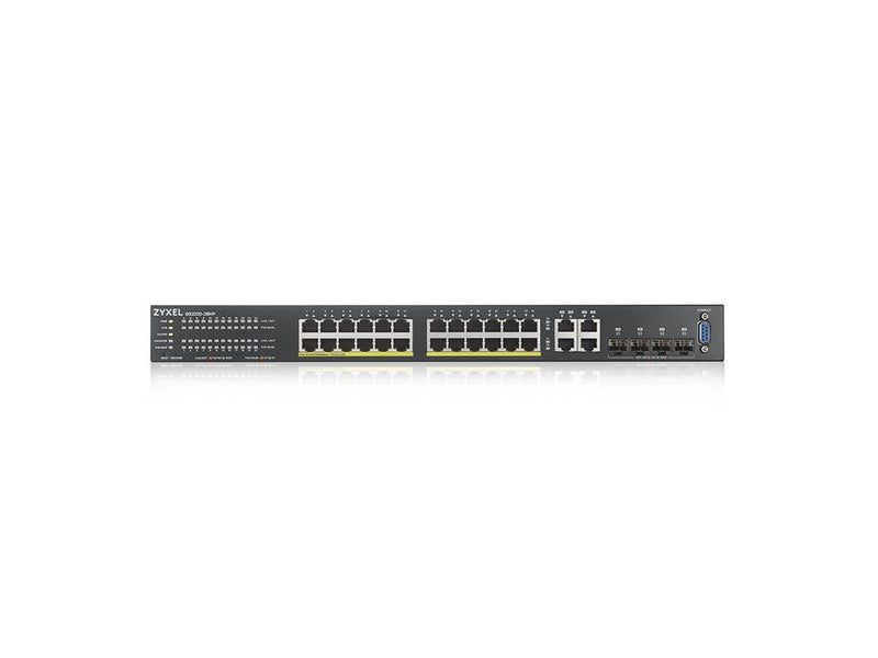 ZyXEL GS2220-28HP - switch - 24 ports - Managed - rack-mountable