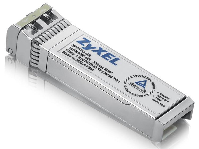 ZyXEL SFP10G-SR SFP+ Transceiver Duplex LC Multi Mode 850nm Up to 300M (1-Pack)