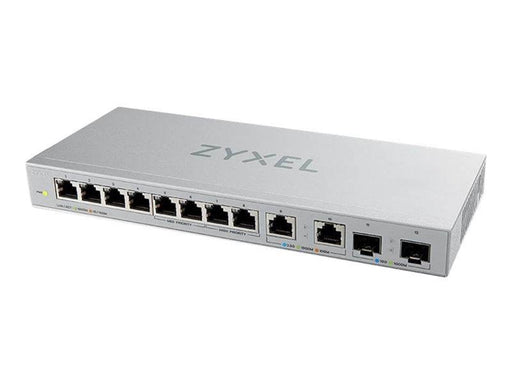 ZyXEL XGS1010-12 12-Port Unmanaged Multi-Gigabit Switch with 2-Port 2.5G and 2-Port 10G SFP+