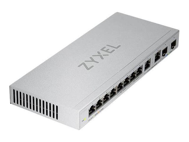 ZyXEL XGS1010-12 12-Port Unmanaged Multi-Gigabit Switch with 2-Port 2.5G and 2-Port 10G SFP+