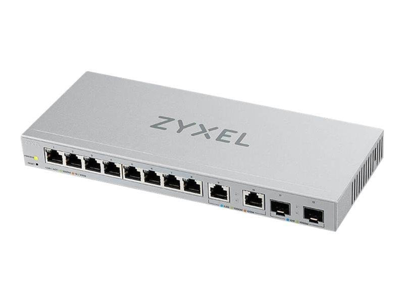 ZyXEL XGS1210-12 12-Port Web-Managed Multi-Gigabit Switch with 2-Port 2.5G and 2-Port 10G SFP+