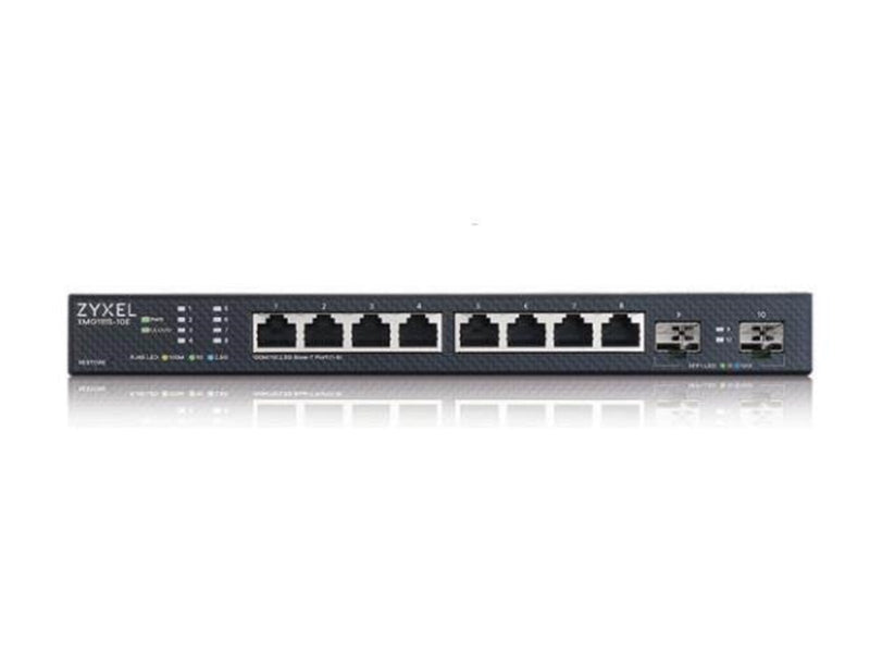 ZyXEL XMG1915-10E 8-port 2.5GbE Smart Managed Switch with 2 SFP+ Uplink