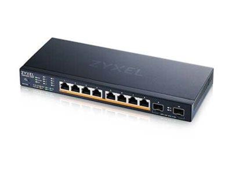 ZyXEL XMG1915-10EP 8-Port 2.5GbE Smart Managed PoE Switch with 2 SFP+ 10G Uplink