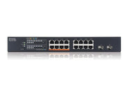 ZyXEL XMG1915 16-Port 2.5GbE Smart Managed Switch with 2 SFP+ Uplink (180W)