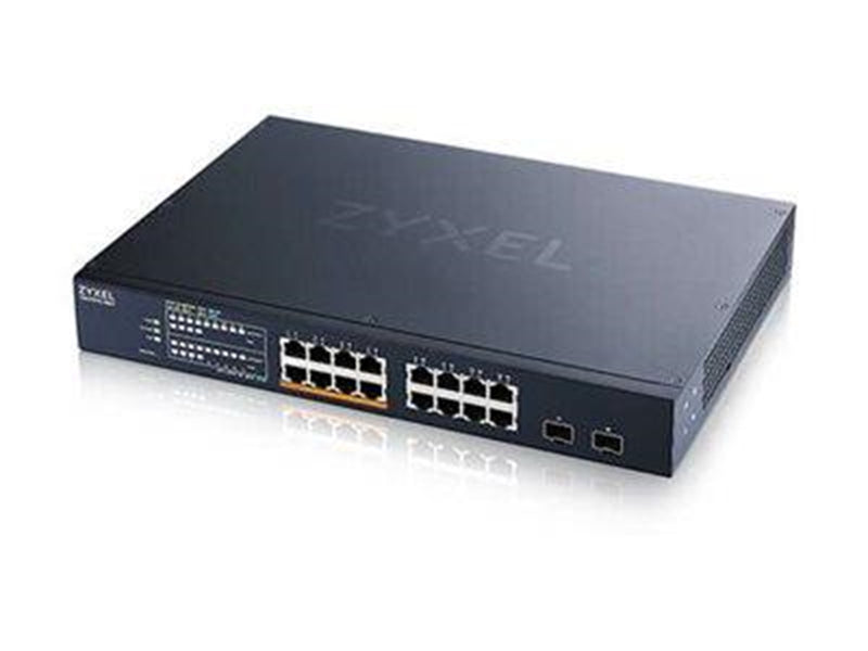 ZyXEL XMG1915 16-Port 2.5GbE Smart Managed Switch with 2 SFP+ Uplink (180W)