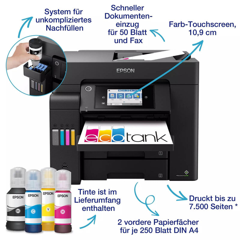 Epson EcoTank ET-5805 A4 Tintentank-Multifunktionsdrucker