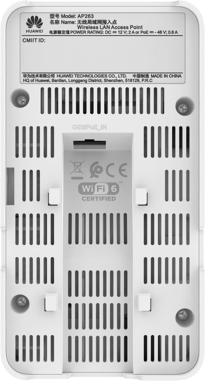 Huawei eKit Access Point A263 WiFi 6 802.11ax 2+2 DualBand Indoor