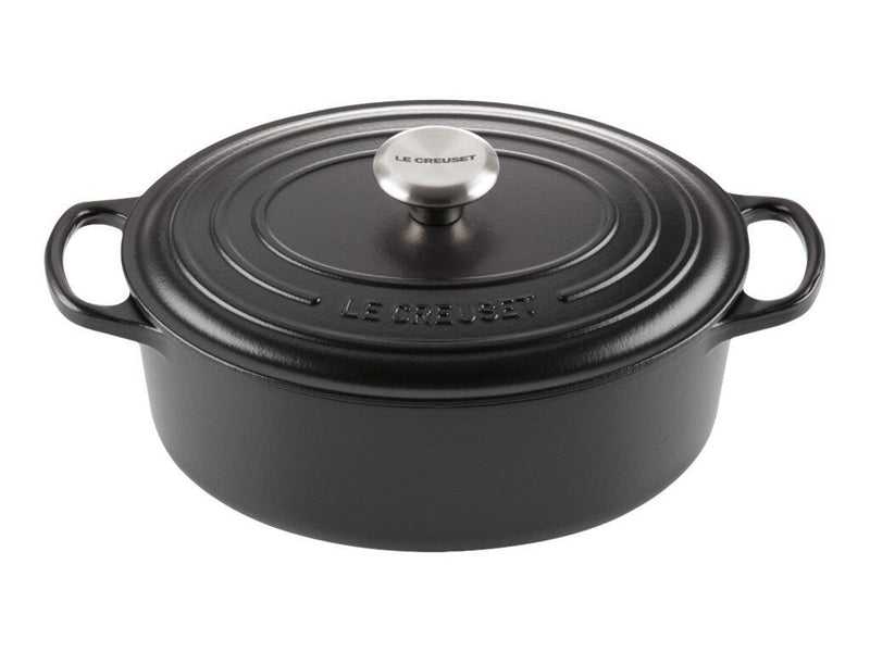 Le Creuset Bräter 31cm, mattschwarz