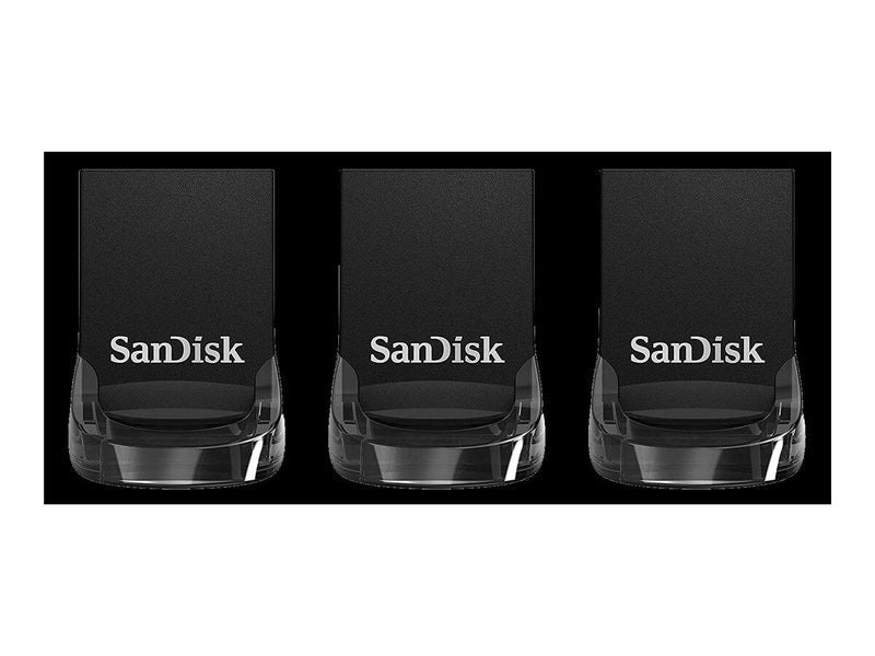 SanDisk Ultra Fit USB-Stick 32 GB, 3-Pack