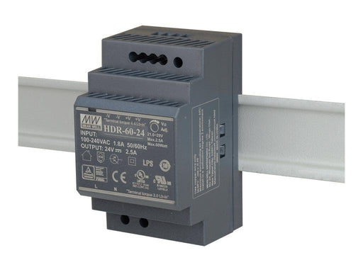 D-Link DIS-H60-24, 60W externes DIN Rail Industrial Netzteil (DIN-Schienenmontage möglich)
