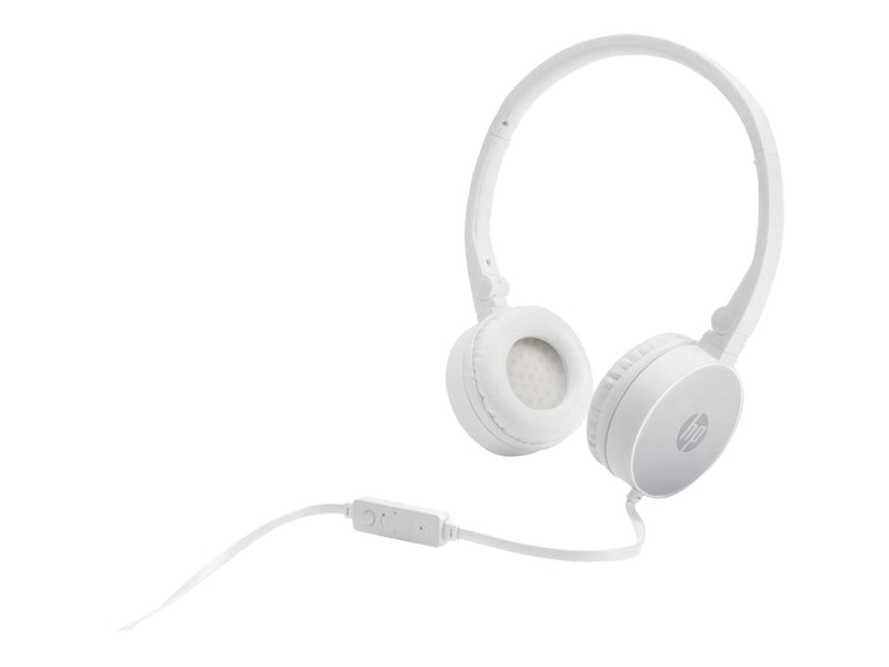 HP Stereo H2800 kabelgebundenes Headset weiß, silber